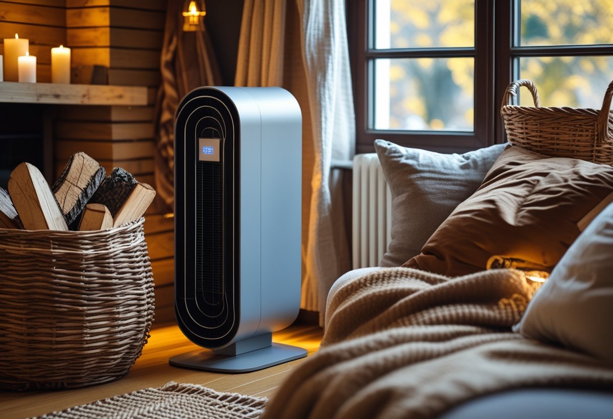 Saadan skaber du hygge med varmepumpe og braendekurv i flet